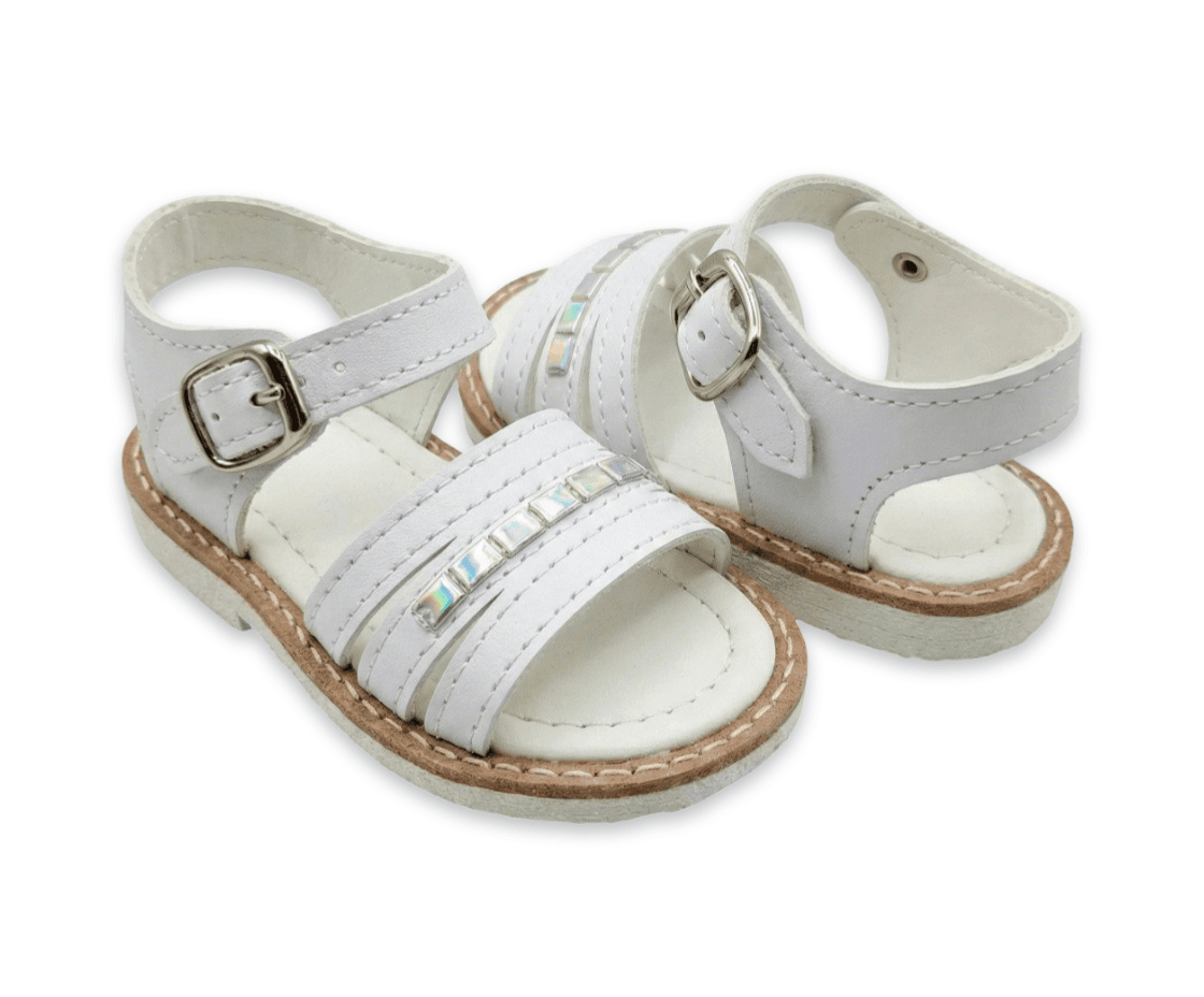 Sandalias Abiertas Diplo Square - Blanco